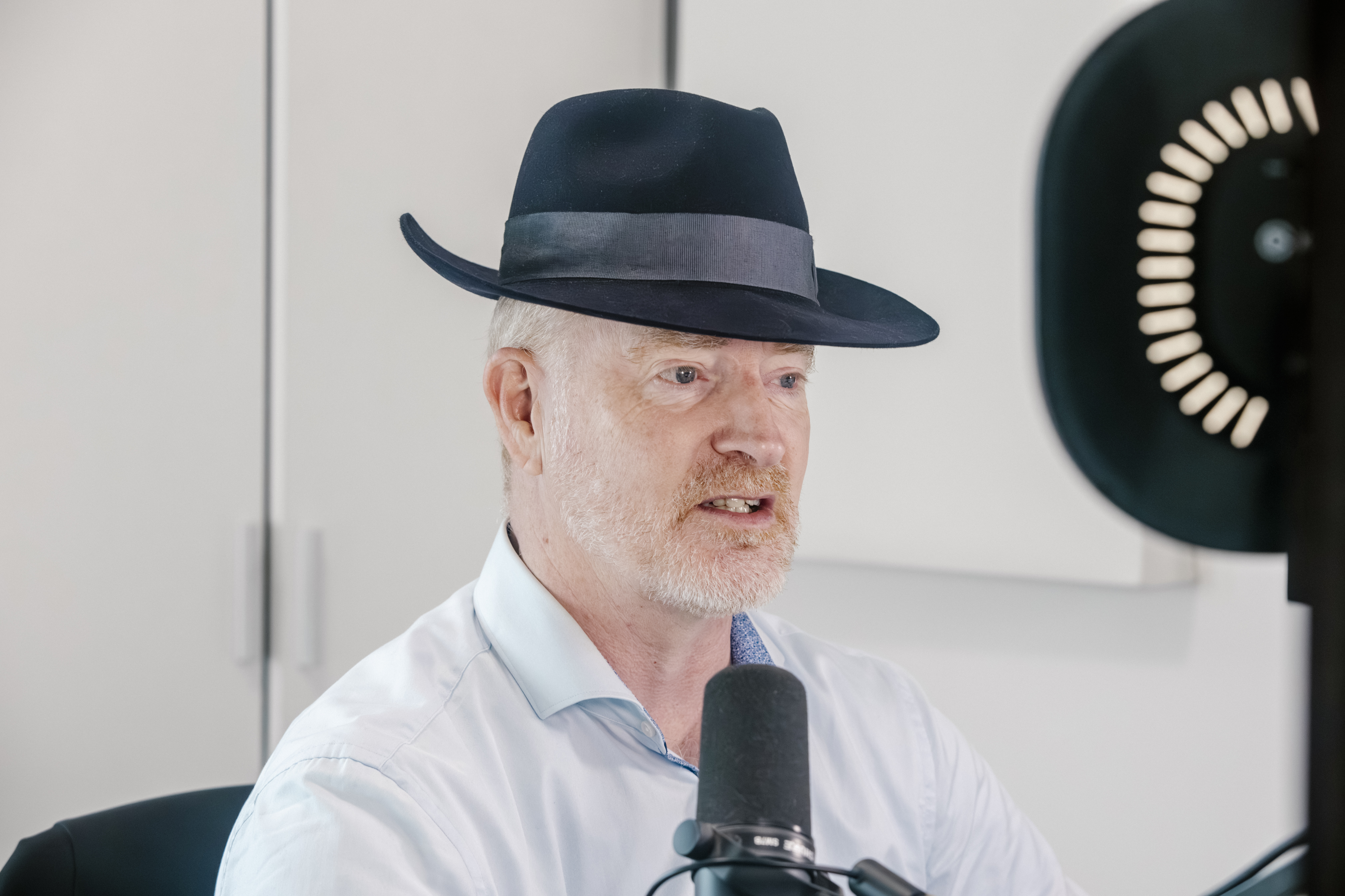 Tom Raftery podcasting